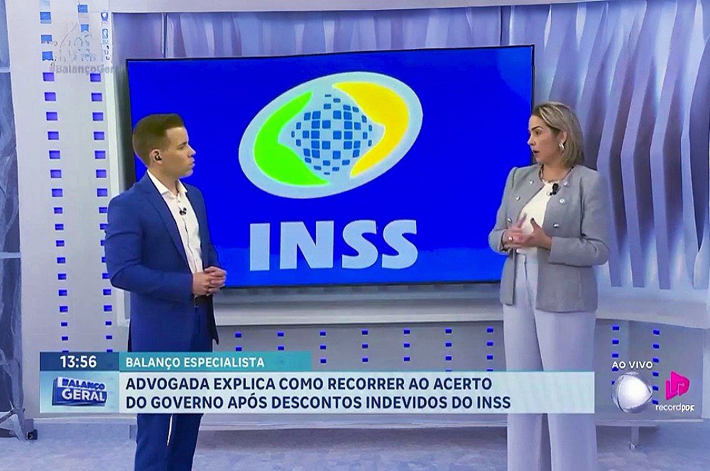 Exclusivo: Advogada e Mentora Dra. Katia Viegas é Destaque no Balanço Geral da Record ao Explicar os Desdobramentos da Fraude do INSS