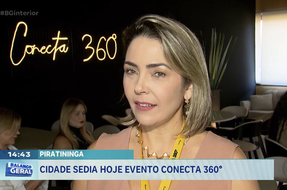 Dra. Katia Viegas é destaque na Record TV durante o Conecta 360º em Piratininga